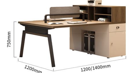 MUTINI LUCAS Sleek Modern Office Desk Set from MUTINI