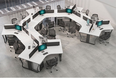 MUTINI Oliver Sleek Modern Office Workstation from MUTINI