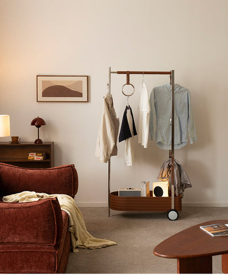 BFH Alexandra Luxe Mobile Storage Rack from BFH