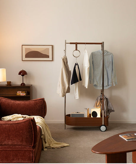 BFH Alexandra Luxe Mobile Storage Rack from BFH
