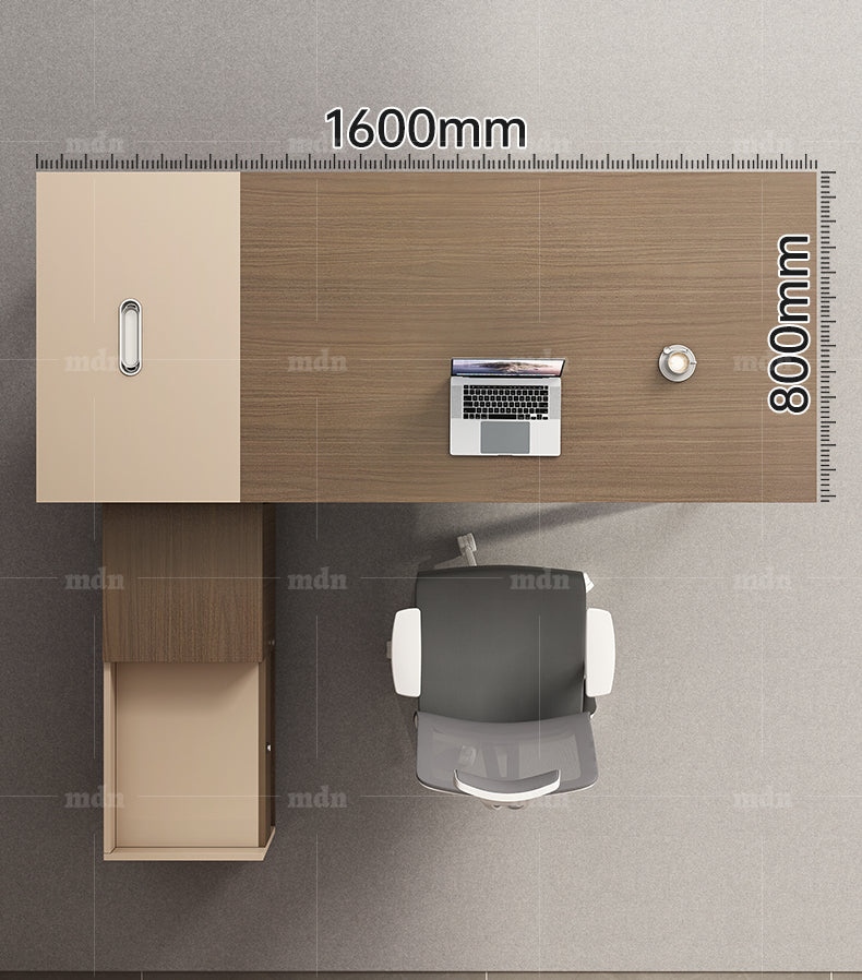 MUTINI Leander Sleek Modern Office Desk Set from MUTINI