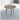 MUTINI Baracuda Sleek Compact Negotiation Table Set from MUTINI