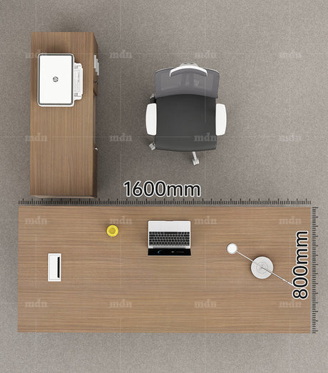 MUTINI Marcellus Sleek Modern Office Desk from MUTINI