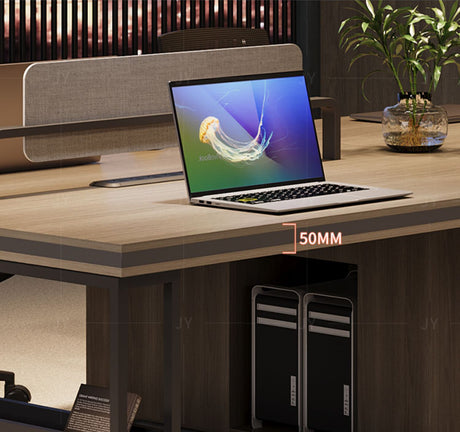 MUTINI Azura Minimalist Collaborative Office Desk Set from MUTINI
