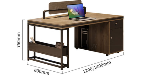 MUTINI Azura Minimalist Collaborative Office Desk Set from MUTINI