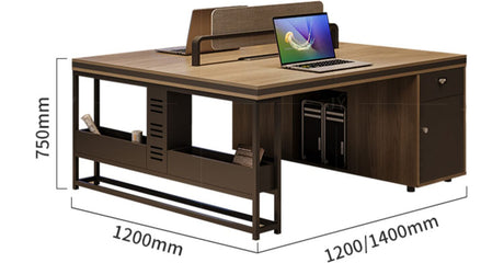 MUTINI Azura Minimalist Collaborative Office Desk Set from MUTINI