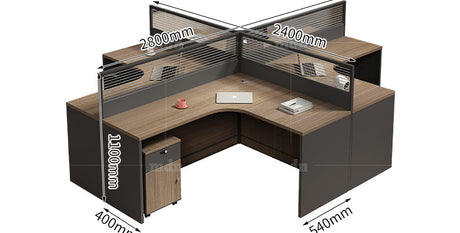 MUTINI Aurelia Chic Modern Desk & Chair Set from MUTINI