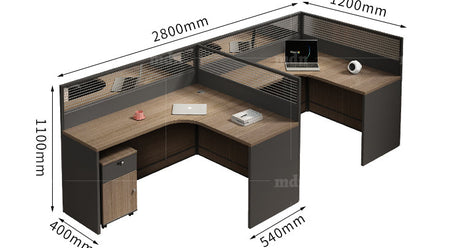 MUTINI Aurelia Chic Modern Desk & Chair Set from MUTINI