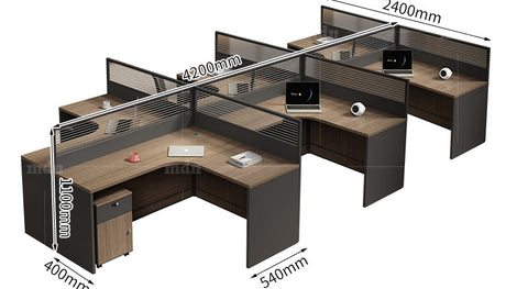 MUTINI Aurelia Chic Modern Desk & Chair Set from MUTINI