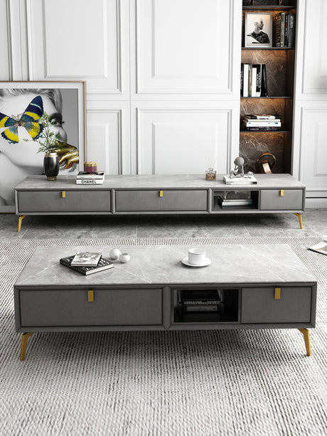 FASATI Jasper Chic Minimalist Television Cabinet Combo from FASATI