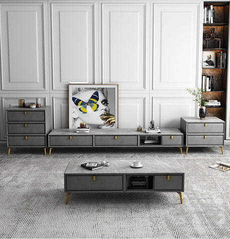 FASATI Jasper Chic Minimalist Television Cabinet Combo from FASATI