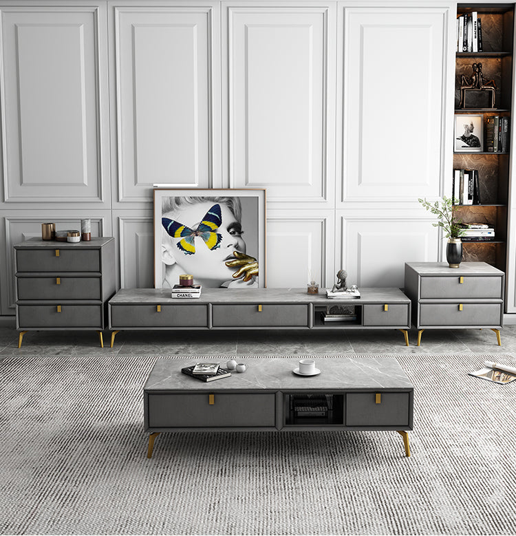 FASATI Jasper Chic Minimalist Television Cabinet Combo from FASATI