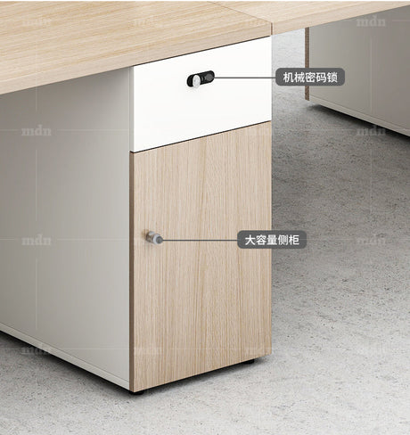 MUTINI Santiago Simple Design Office Desk Set from MUTINI