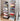BFH Eloise Sleek Minimalist Stainless Steel Bookshelf from BFH