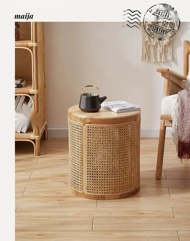 19 DREAM SPACE Round Coffee Table with Storage from 19 DREAM SPACE