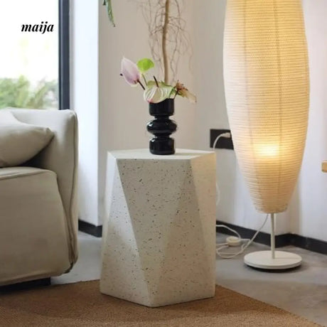 Terrazo Diamond Side Table from maija