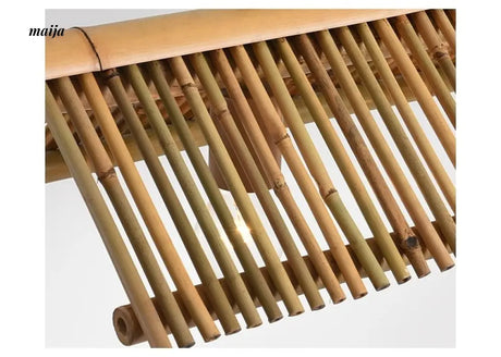 ZHONGSHAN Retro Bamboo Ceiling Lamp for Living Room from ZHONGSHAN