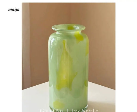 GUIFOU Green Jade Lily Vase from GUIFOU