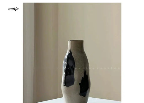 GUIFOU Wabi Sabi Handmade Glazed Vase from GUIFOU