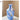GUIFOU Blue Texture Glass Vase from GUIFOU
