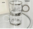 BANKE Silver Advanced Glass Coffee Cup from BANKE
