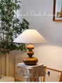 NANCY Solid Wood Table Lamp Wabi-Sabi Style from NANCY