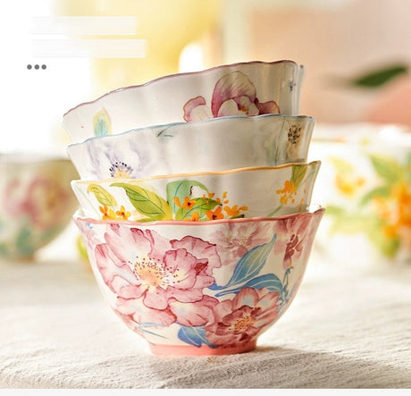 MOSE Twelve Flower Rice Bowl from MOSE
