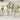 BANKE Retro Glossy Flower-Shaped Small Vase from BANKE