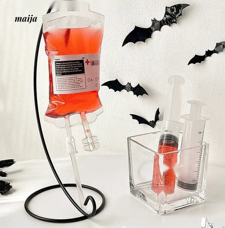 BANKE Halloween Blood Bag Drink Bottle Decoration from BANKE
