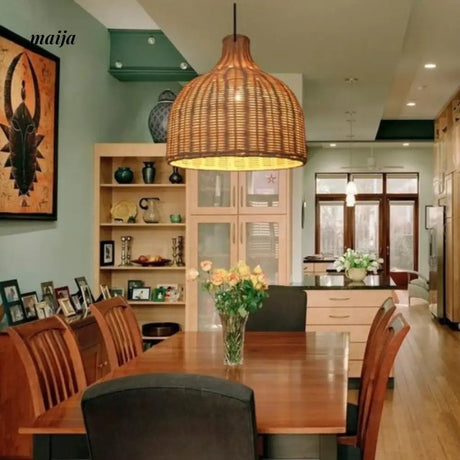 ZHONGSHAN Ceiling Lamp with Bamboo Shade Chinese Style from ZHONGSHAN