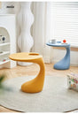 LOWERLEFT Modern Corner Side Table from Lower Left