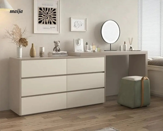 MEIHOUSE Modern Minimalist Dressing Table Bedroom Storage System from MEIHOUSE