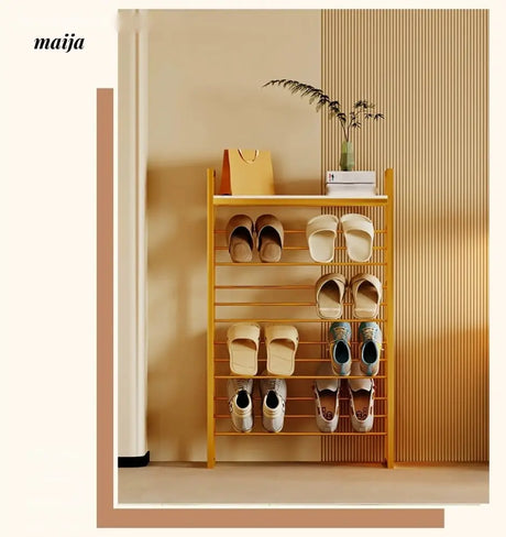 YUJIA Nordic Iron Shoe Rack Multi-Layer Storage from YUJIA