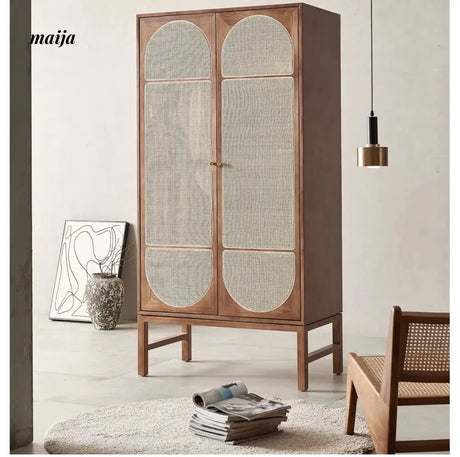 RATTAN CRAFTSMAN Retro Bedroom Wardrobe from RATTAN CRAFTSMAN