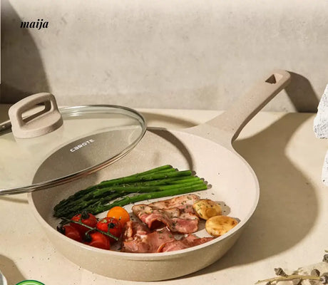 CAROTE Non-Stick Wok for Gas and Induction Cooker from CAROTE