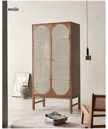 RATTAN CRAFTSMAN Retro Bedroom Wardrobe from RATTAN CRAFTSMAN