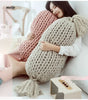 MAN YUE HOME INS Wool Knitted Pillow with Decorative Appeal from MAN YUE HOME