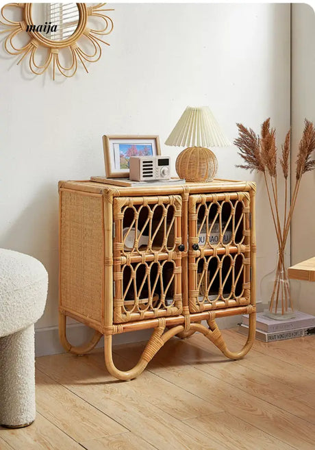 19 DREAM SPACE Japanese Rattan Shoe Cabinet from 19 DREAM SPACE