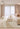 MAN YUE HOME Scandinavian Creamy Sofa with Coffee Table and Carpet from MAN YUE HOME