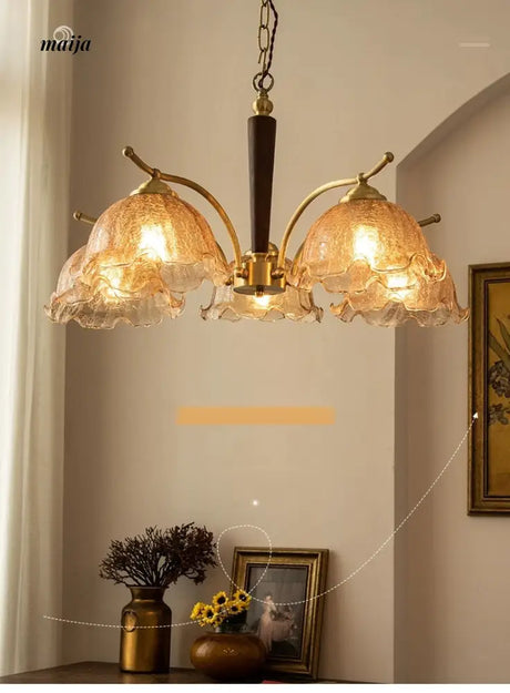 NANCY American Nanyang Style Retro Chandelier from NANCY