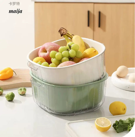 CAROTE Double-Layer Kitchen Drying Rack from CAROTE