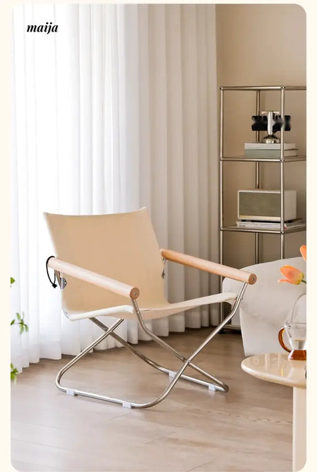 PUMPKIN BOX Nordic Folding Canvas Chair from PUMPKIN BOX