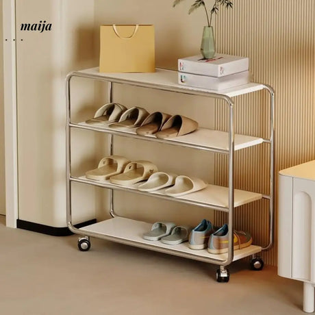 YUJIA Stainless Steel Multi-Layer Shoe Storage Cabinet from YUJIA