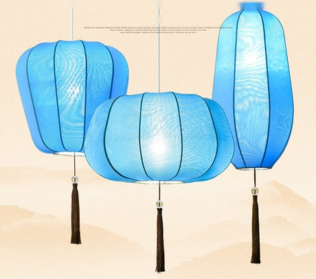 ZHONGSHAN Chinese Fabric Chandelier for Restaurants from ZHONGSHAN