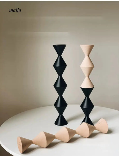 HOMESIDE Endless Column Solid Wood Candlestone from HOMESIDE