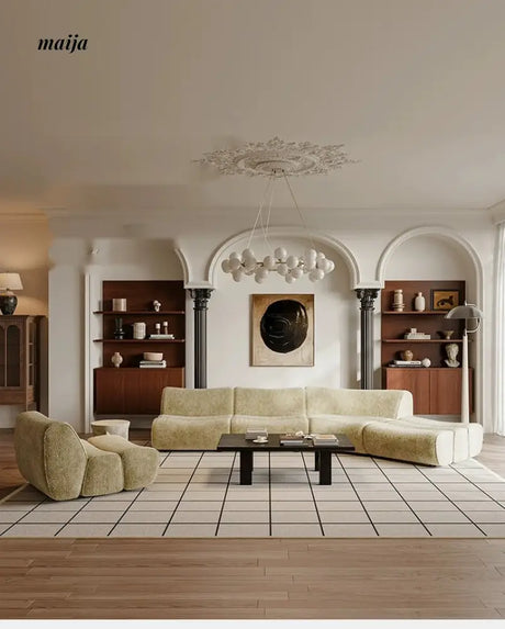SMALL HIBISCUS Bamboo Modular Sofa from SMALL HIBISCUS