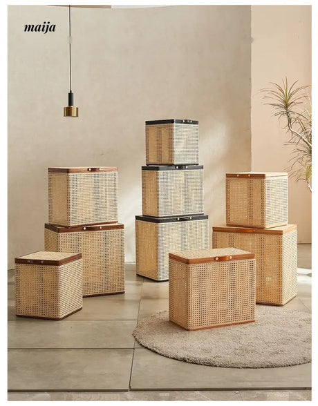 RATTAN CRAFTSMAN Wooden Storage Box from RATTAN CRAFTSMAN