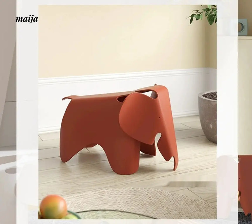 LOWERLEFT Decorative Children's Shoes Changing Stool from Lower Left