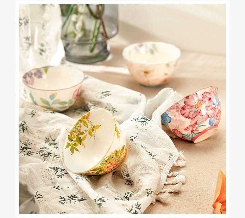 MOSE Twelve Flower Rice Bowl from MOSE