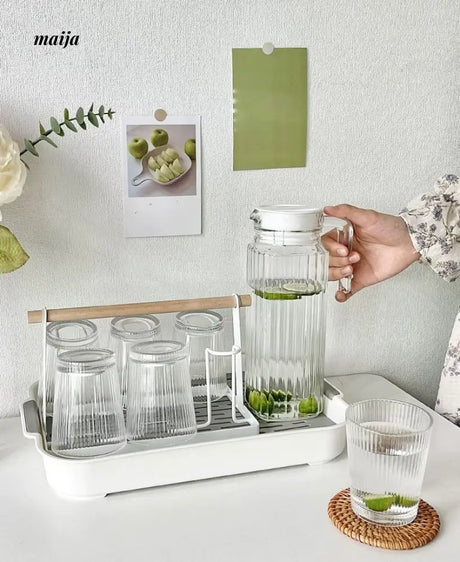 BANKE Glossy Glass Holder Storage Drying Rack from BANKE